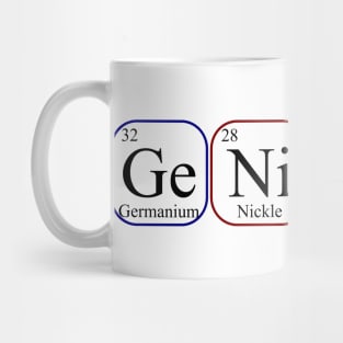 Genius - Elements of Periodic Table Mug